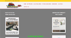 Desktop Screenshot of mattresswarehouseflint.com